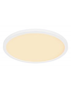 Sapana plafoniera plastica bianco LED IP44