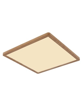 Sapana plafoniera plastica effetto legno LED IP44