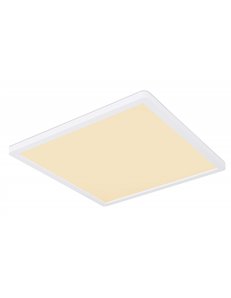 Sapana plafoniera plastica bianco LED IP44