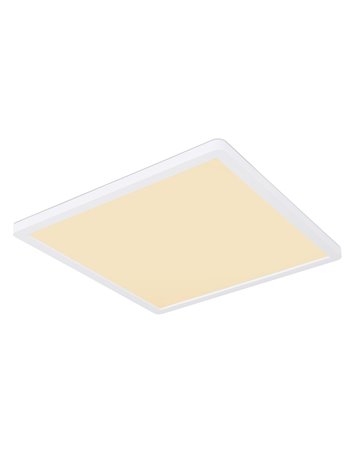 Sapana plafoniera plastica bianco LED IP44