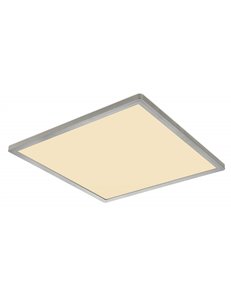 Sapana plafoniera plastica nichel satinato LED IP44
