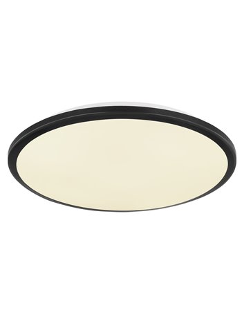 Xander plafoniera plastica nero LED IP20