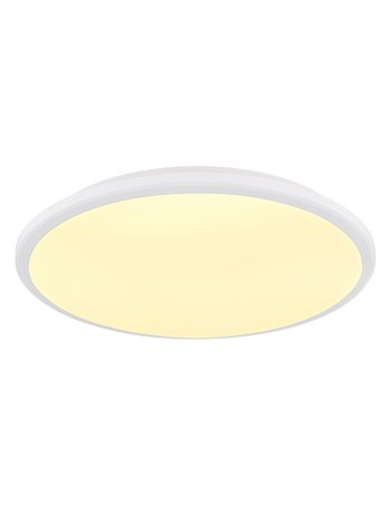 Xander plafoniera plastica bianco satinato LED IP20