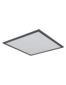 Doha plafoniera alluminio antracite satinato LED IP20 2