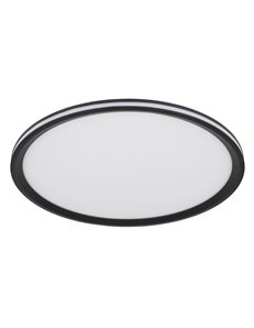 Belissa plafoniera metallo nero satinato LED IP20 2