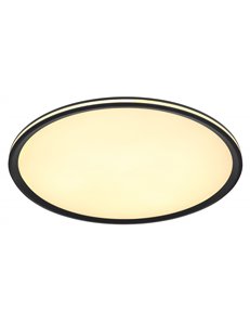 Belissa plafoniera metallo nero satinato LED IP20