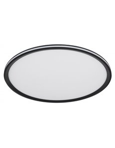 Belissa plafoniera metallo nero satinato LED IP20 2