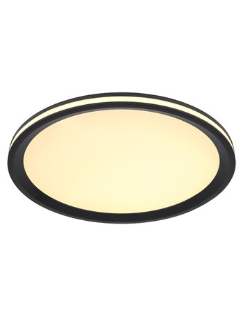 Belissa plafoniera metallo nero satinato LED IP20