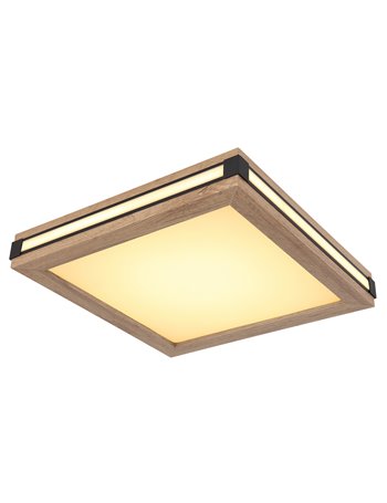 Carla plafoniera metallo bianco LED IP20