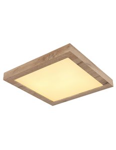 Xavvi plafoniera metallo bianco satinato LED IP20