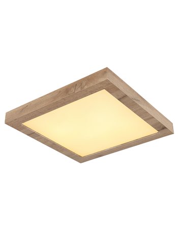 Xavvi plafoniera metallo bianco satinato LED IP20