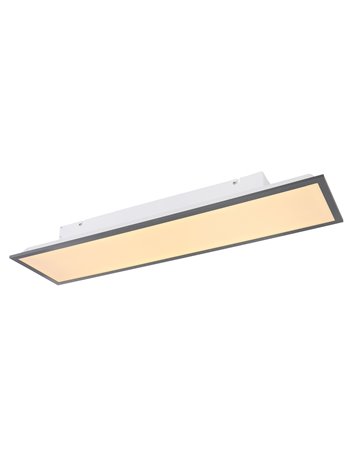 Doro plafoniera alluminio bianco LED IP20