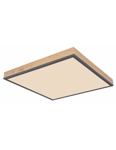 Doro plafoniera alluminio grafite LED IP20
