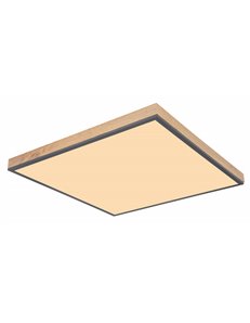 Doro plafoniera alluminio grafite LED IP20