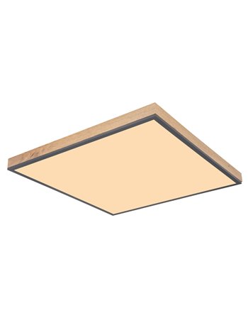 Doro plafoniera alluminio grafite LED IP20