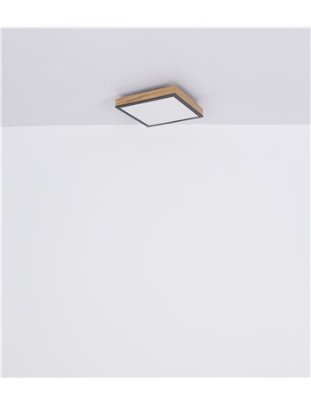 Doro plafoniera alluminio grafite LED IP20 Doro plafoniera alluminio grafite LED IP20