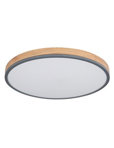 Doro plafoniera metallo grafite LED IP20 2