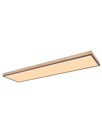 Doro plafoniera alluminio grafite LED IP20