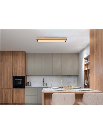 Doro plafoniera alluminio grafite LED IP20 Doro plafoniera alluminio grafite LED IP20