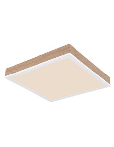 Doro plafoniera alluminio bianco satinato LED IP20