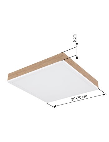 Doro plafoniera alluminio bianco satinato LED IP20 Doro plafoniera alluminio bianco satinato LED IP20