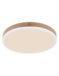 Doro plafoniera metallo bianco satinato LED IP20