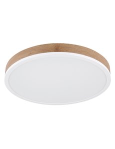 Doro plafoniera metallo bianco satinato LED IP20 2