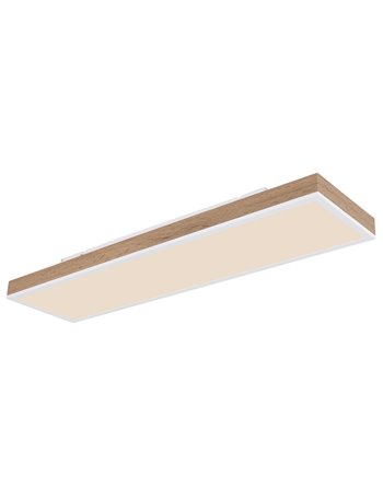 Doro plafoniera alluminio bianco satinato LED IP20