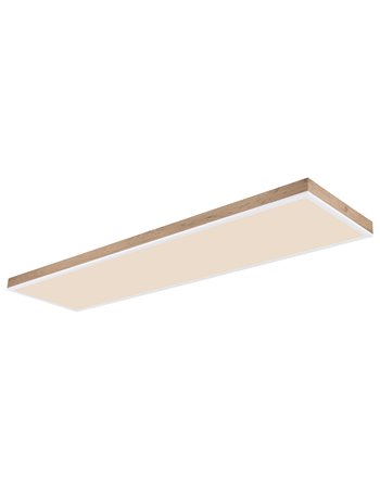 Doro plafoniera alluminio bianco satinato LED IP20