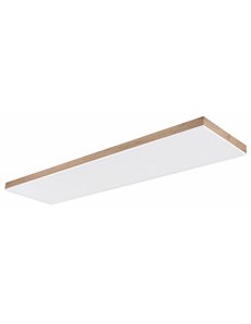 Doro plafoniera alluminio bianco satinato LED IP20 2