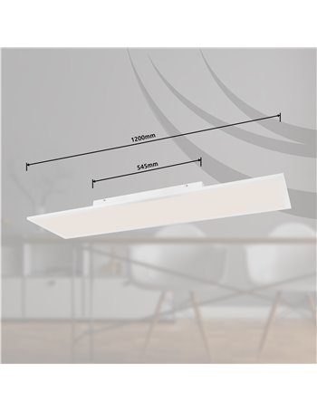 Doro plafoniera alluminio pressofuso bianco satinato LED IP20 Doro plafoniera alluminio pressofuso bianco satinato LED IP20