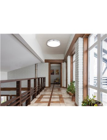 Robyn plafoniera alluminio bianco LED IP20 Robyn plafoniera alluminio bianco LED IP20