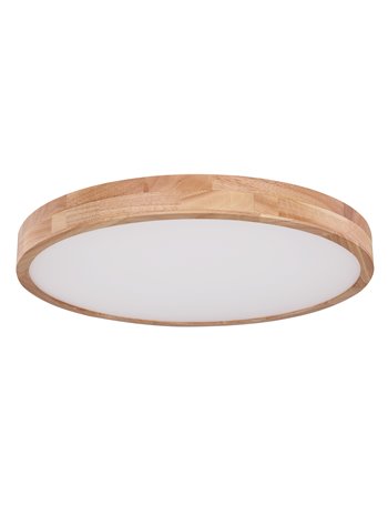 Rainer plafoniera metallo effetto legno LED IP20 Rainer plafoniera metallo effetto legno LED IP20