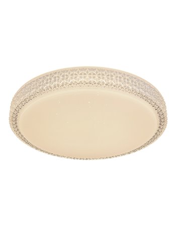 Ovi plafoniera metallo bianco LED IP20