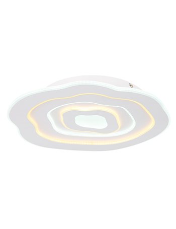 Jacks plafoniera metallo bianco satinato LED IP20
