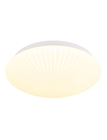 Patricia plafoniera metallo bianco LED IP20