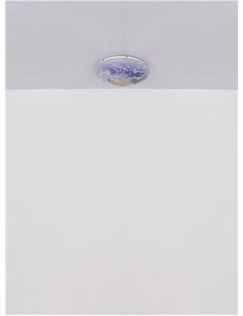 Patricia plafoniera metallo bianco LED IP20