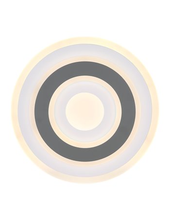 Sabatino plafoniera metallo bianco LED IP20