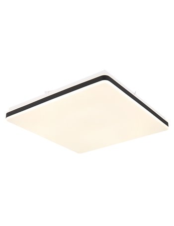 Ully plafoniera metallo bianco satinato LED IP20