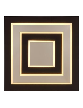 Jayden plafoniera metallo nero satinato LED IP20