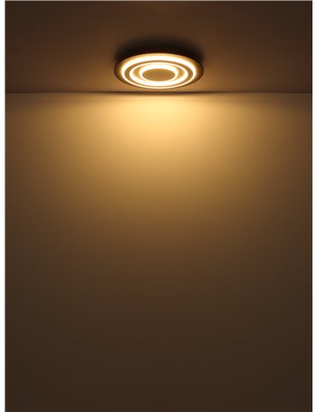 Jayden plafoniera metallo nero satinato LED IP20