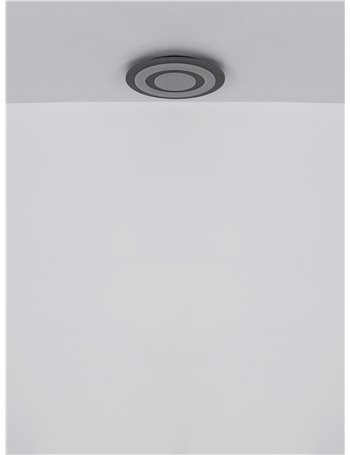 Jayden plafoniera metallo nero satinato LED IP20