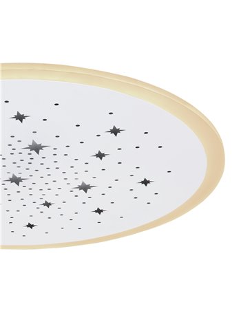 Murphy plafoniera metallo bianco LED IP20 Murphy plafoniera metallo bianco LED IP20