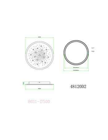 Murphy plafoniera metallo bianco LED IP20 Murphy plafoniera metallo bianco LED IP20