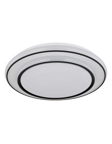 Logan plafoniera metallo bianco satinato LED IP20 2