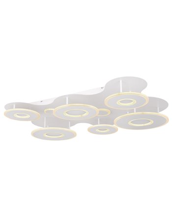Flavetto plafoniera metallo bianco LED IP20