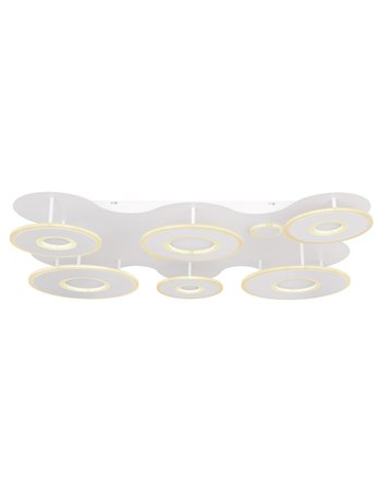 Flavetto plafoniera metallo bianco LED IP20 Flavetto plafoniera metallo bianco LED IP20