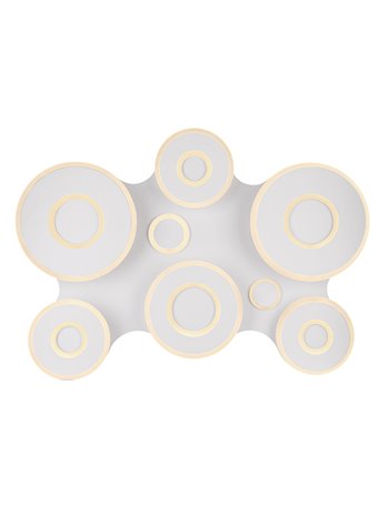 Flavetto plafoniera metallo bianco LED IP20 Flavetto plafoniera metallo bianco LED IP20