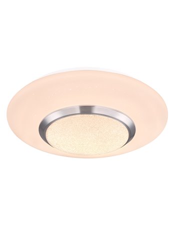 Candida plafoniera metallo bianco RGBW LED IP20