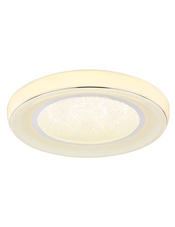 Mickey plafoniera metallo bianco LED IP20